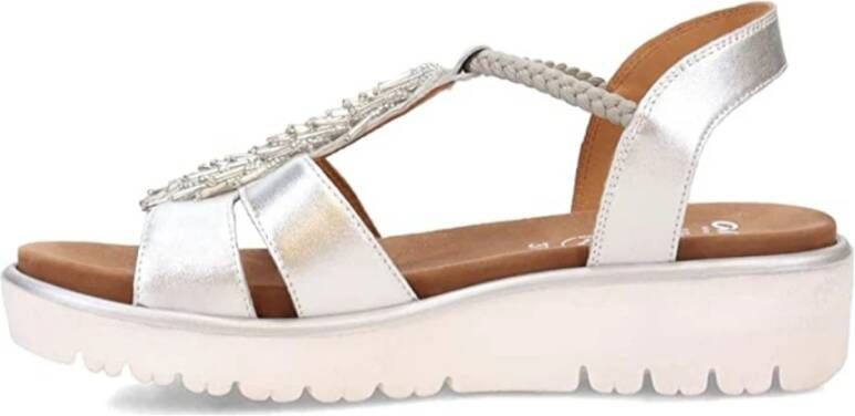 Ara Comfort Sandalen voor Dames in Metaal