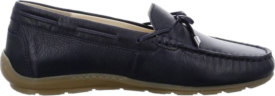 Ara Comfortabele leren damesloafer Blue Dames