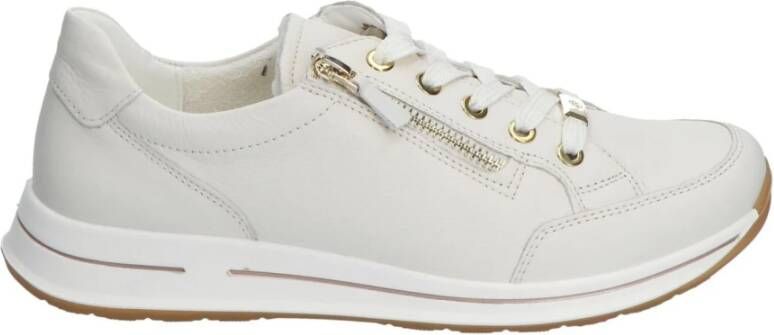 ara Crème Sneaker met Brede Pasvorm