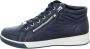 Ara 1244499~~~~~~~~~~~~~~~~~~~~~~~ Hoge sneakersVeterlaarzenDames veterschoenenDames sneakersHalf-hoge schoenen Blauw - Thumbnail 2