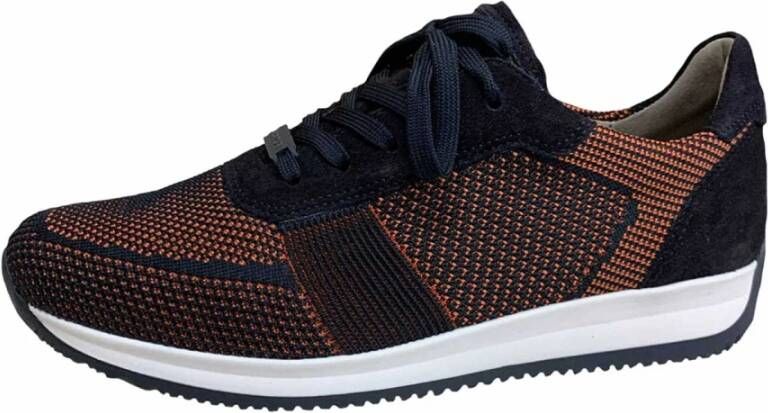 Ara Donkerblauwe Heren Sneaker