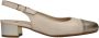 Ara Elegante Beige Slingback met Metallic Neus Beige Dames - Thumbnail 10