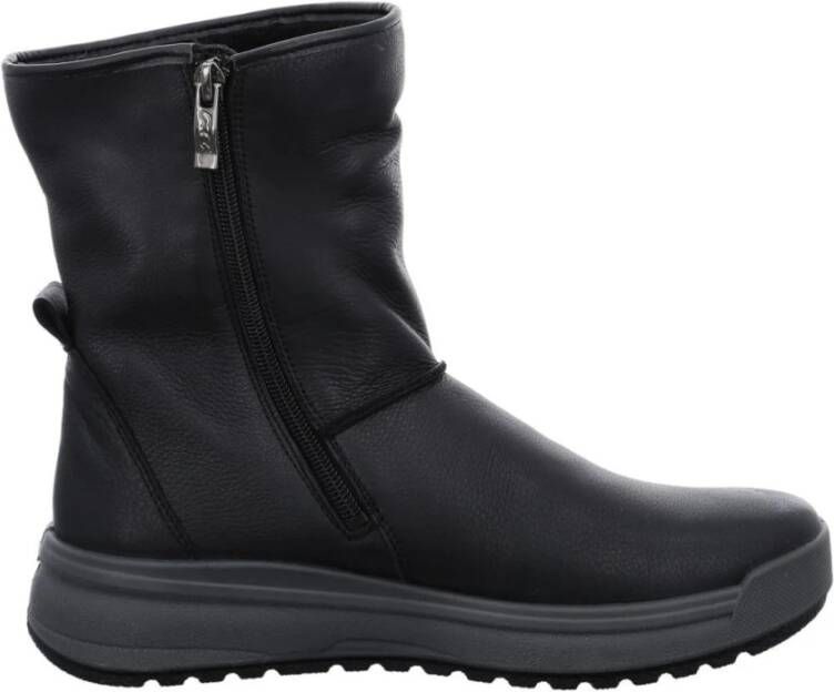 Ara Aspen Black Booties Zwart Dames