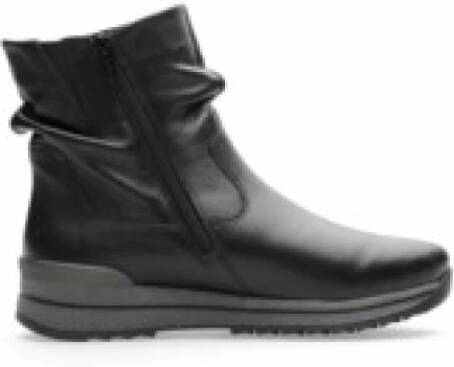 Ara Boots zonder sluiting OSAKA enkellaars wedge hak casual laarzen in comfort breedte h = zeer breed