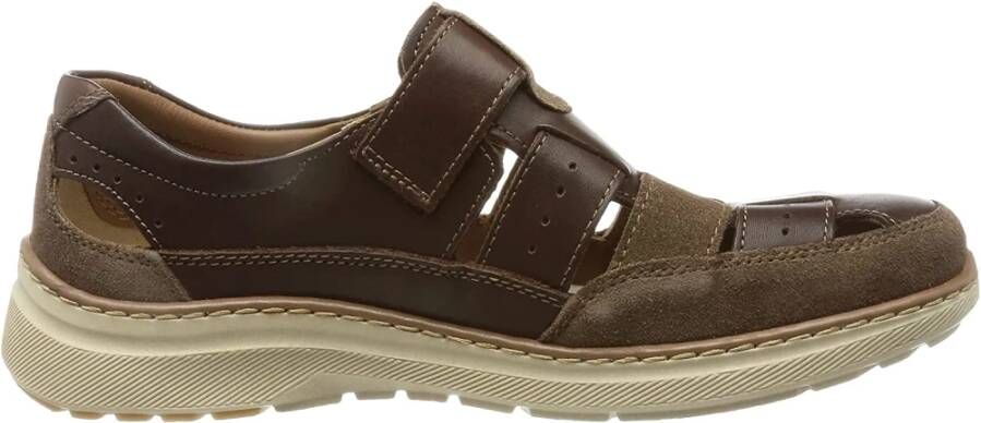 Ara Flat Sandals Brown Heren