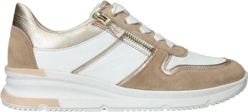 Ara Gouden Accent Bamboe Voering Sneaker Multicolor Dames