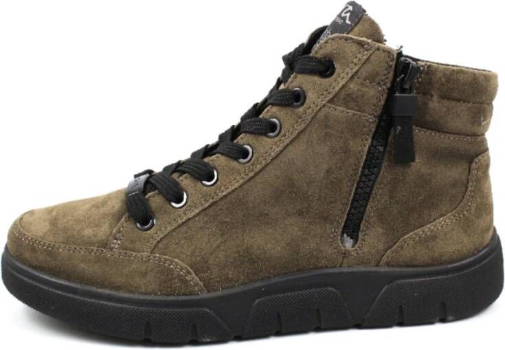 Ara Rom 2.0 Veterschoenen Hoog taupe - Foto 3