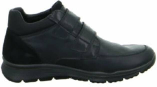Ara Herenbottine Zwart Velcro Hoog