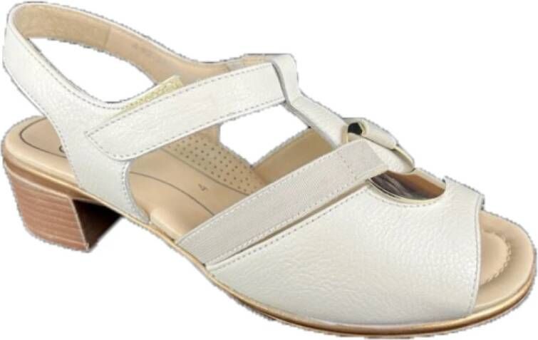 Ara High Heel Sandals Beige Dames