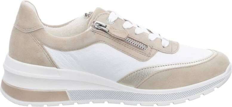 Ara 1218414~~~~~~~~~~~~~~~~~~~~~~~ Lage sneakersDames sneakers Wit beige - Foto 4