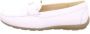Ara Leren Instap Platte Schoenen White Dames - Thumbnail 2