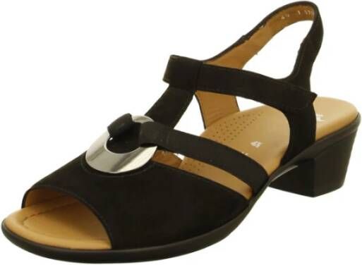 Ara Lugano h wijdte 12-35715 Zwart Dames