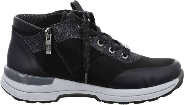 Ara Hoge veterschoenen N met glitter comfortwijdte g