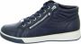 Ara 1244499~~~~~~~~~~~~~~~~~~~~~~~ Hoge sneakersVeterlaarzenDames veterschoenenDames sneakersHalf-hoge schoenen Blauw - Thumbnail 2