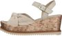 Ara Oranje dames sleehak sandalen - Thumbnail 1