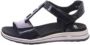 Ara Sandalen met bandjes voor dames in effen kleur - Thumbnail 1