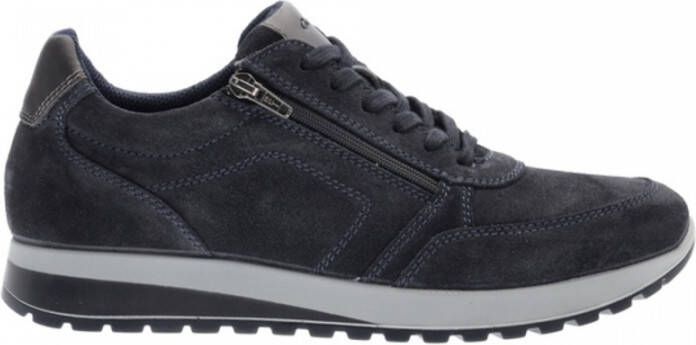 Ara Blauwe Leren Herensandaal met Uniek Design Blue Heren - Foto 5