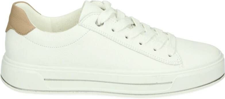 Ara Sportieve Lage Dames Sneakers Wit