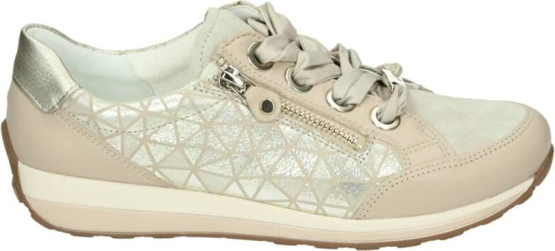 Ara damessneaker art. 12-44587 23 zand veter rits H leest - Foto 2