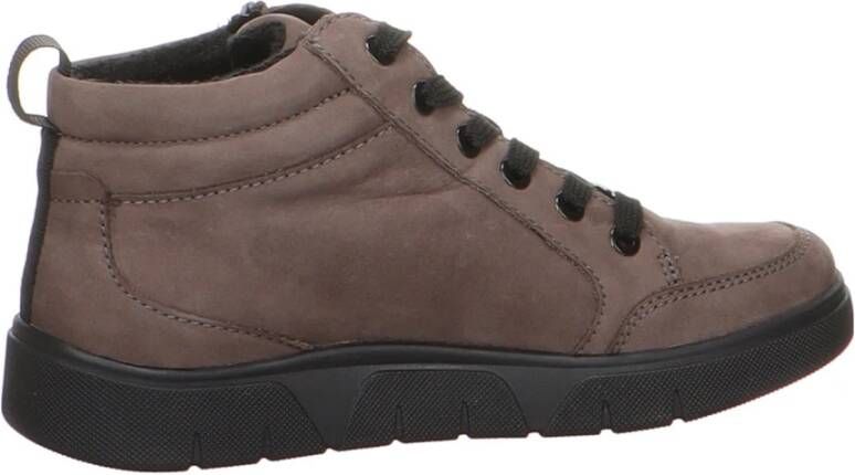 Ara Rom Top Grey G-Wijdte Veter boots