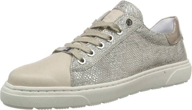 Ara Taupe Veterschoenen Beige Dames