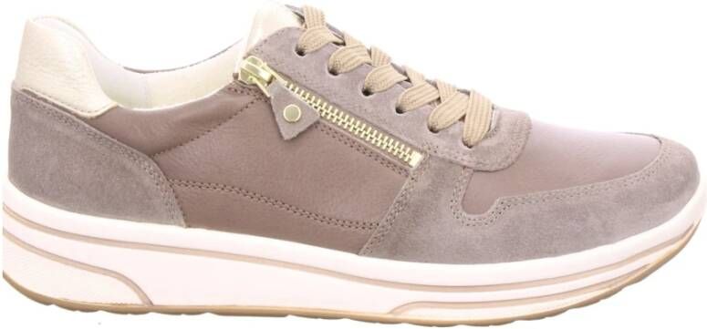 ara Taupe Veterschoenen voor Vrouwen