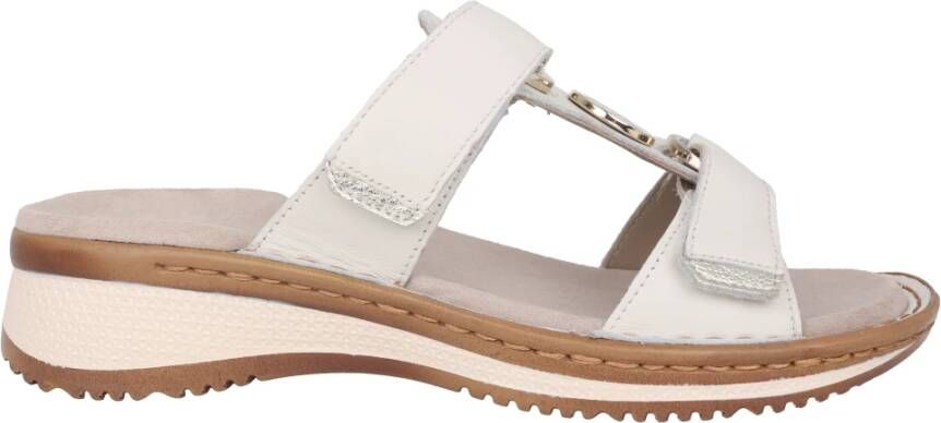 Ara Witte leren sandaalcollectie voor vrouwen