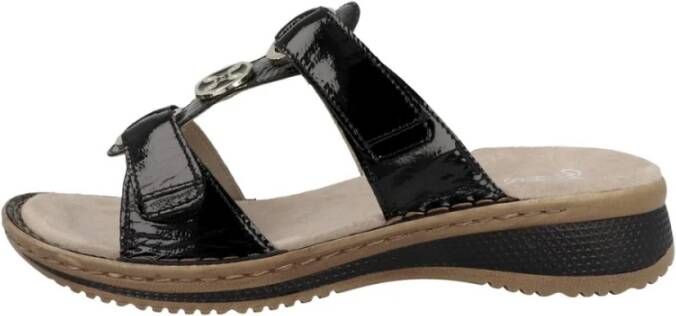 Ara Slippers Hawaï wedge heel summer shoe slippers with velcro - Foto 2