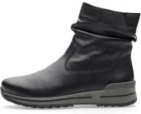 Ara Boots zonder sluiting OSAKA enkellaars wedge hak casual laarzen in comfort breedte h = zeer breed