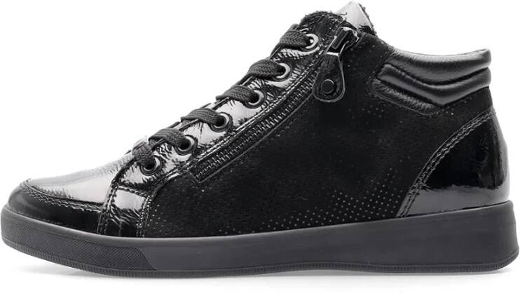 Ara 1244499 Volwassenen VeterlaarzenHoge sneakersDames veterschoenenHalf-hoge schoenen Zwart - Foto 2