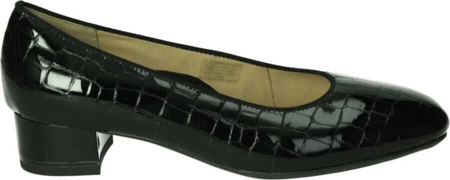 Ara Pumps Graz avondschoen feestelijke schoen blokhak met reptielprint - Foto 8