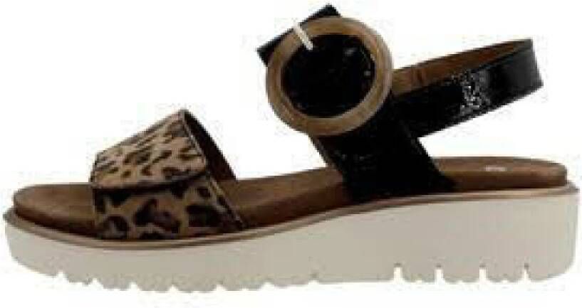 Ara Sandalen Bilbao Wig sandalen plateau sandalen met klittenbandsluitingen G-wijdte - Foto 5