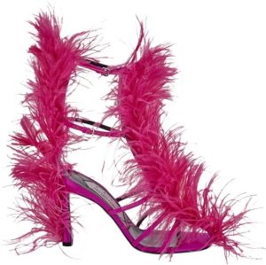 Area High Heel Sandals Roze Dames