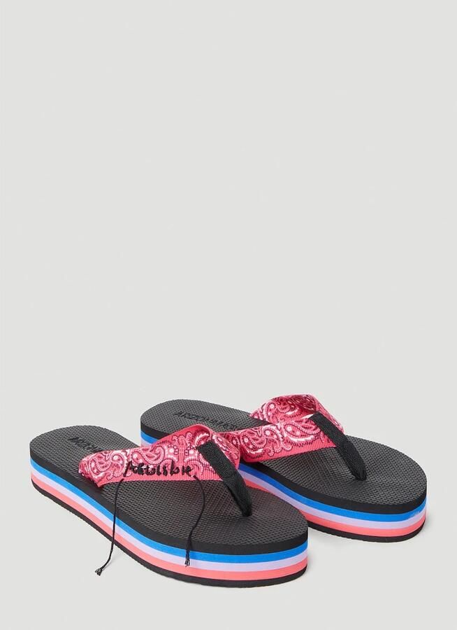 Arizona Love Paisley Print Flip Flops met Open Teen Multicolor Dames - Foto 6