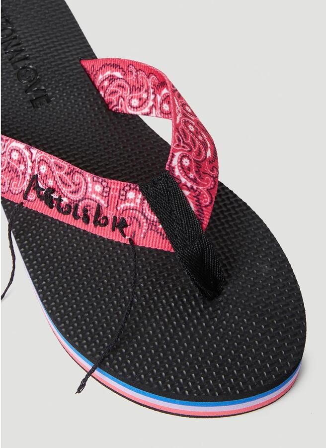 Arizona Love Paisley Print Flip Flops met Open Teen Multicolor Dames - Foto 4