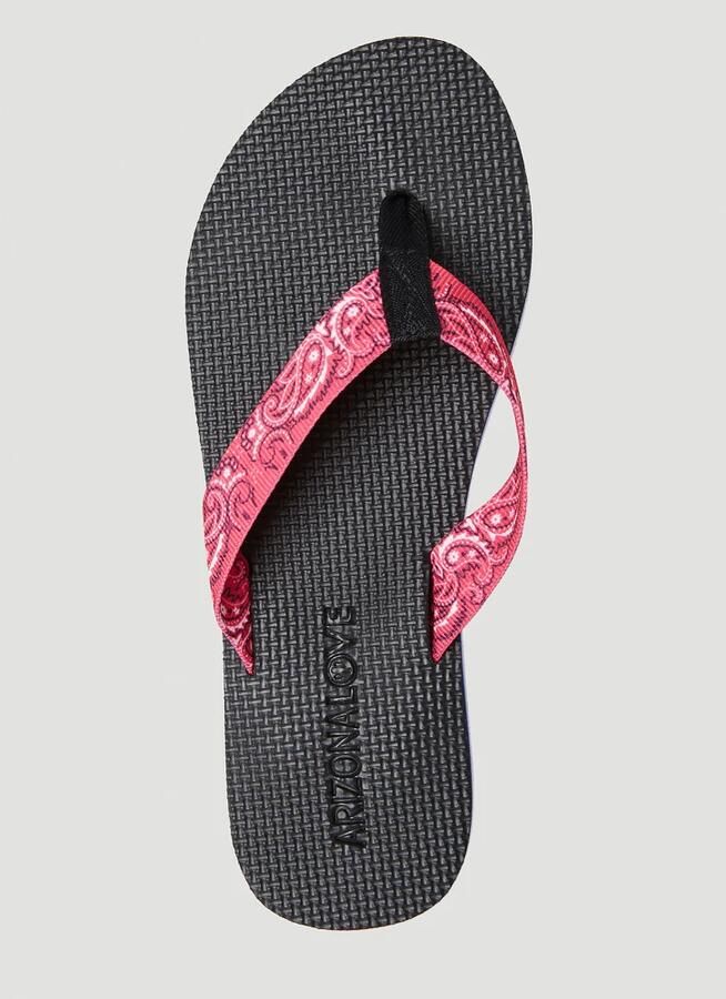 Arizona Love Paisley Print Flip Flops met Open Teen Multicolor Dames - Foto 7