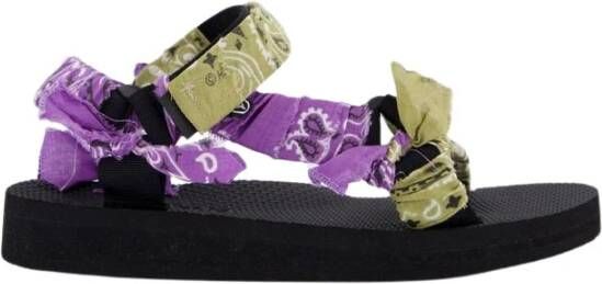 Arizona Love Trekky Sandalen Groen Paars