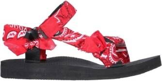 Arizona Love Trekky sandalen met paisley print Rood Dames