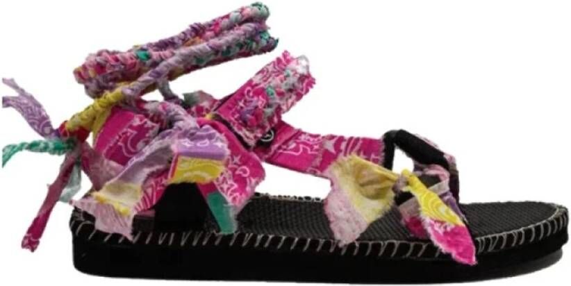 Arizona Love Velcro Bandana Sandalen Multicolor Dames