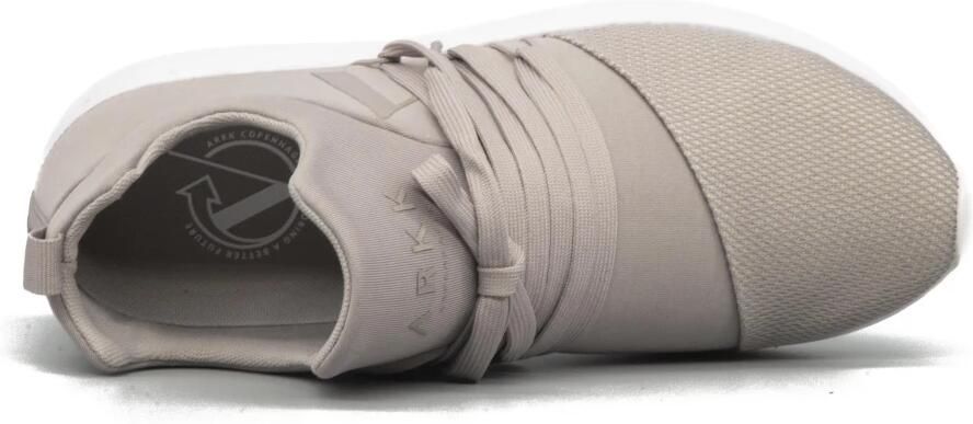 Arkk Copenhagen Sneakers Raven Mesh PET S-E15 in grijs