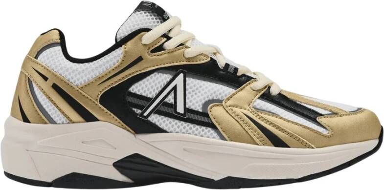 Arkk Copenhagen Goud Zwart Oserra Mesh S-Sp Schoenen