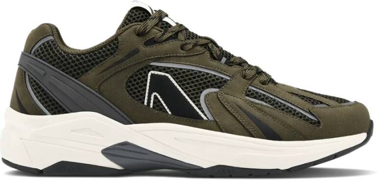 Arkk Copenhagen Modern Army Zwarte Sneaker