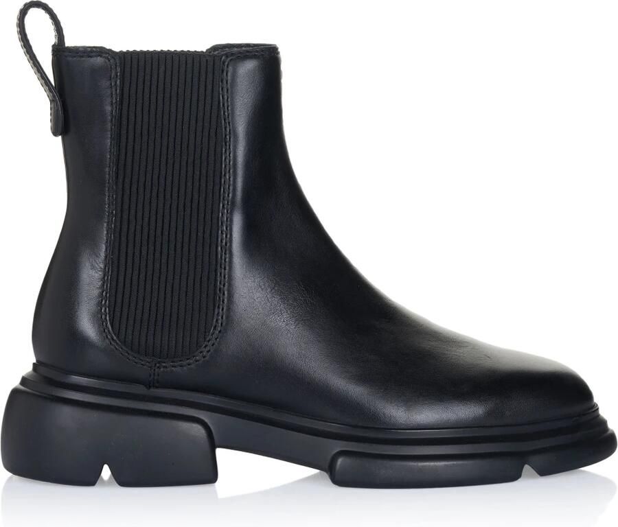 Emporio Armani Zwarte Dameslaarzen Weerbestendig en Stijlvol