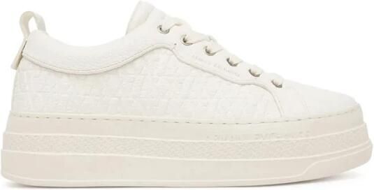 Armani Exchange All Over Embossed Logo Sneakers