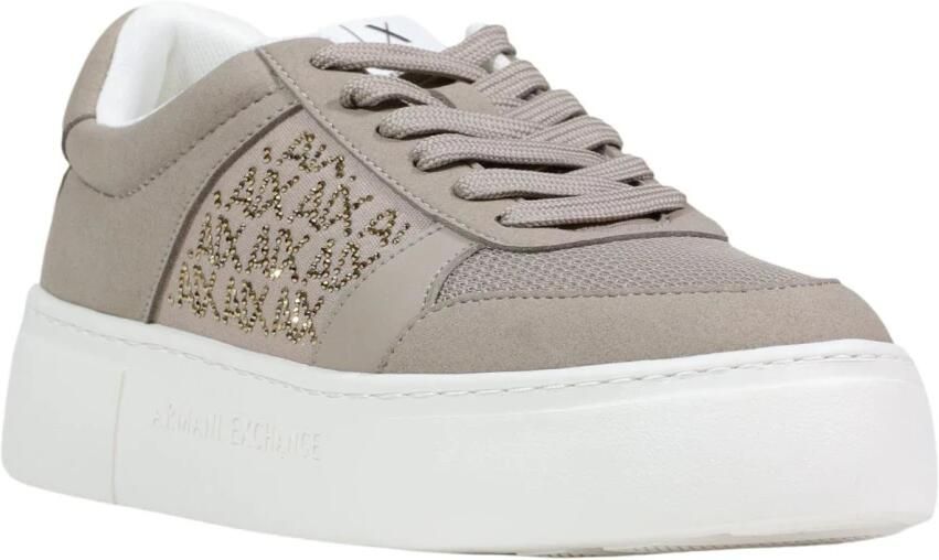 Armani Exchange Lace-Up Elastane Polyamide Sneakers - Foto 2