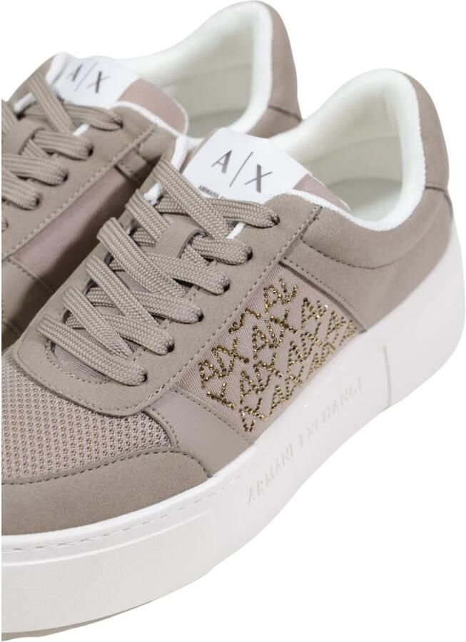 Armani Exchange Lace-Up Elastane Polyamide Sneakers - Foto 6