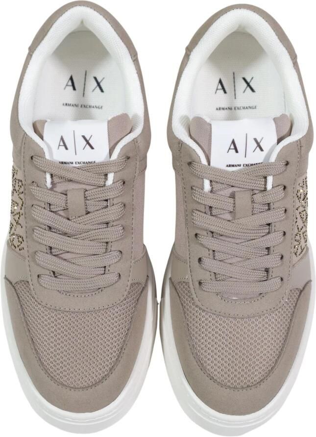 Armani Exchange Lace-Up Elastane Polyamide Sneakers - Foto 4