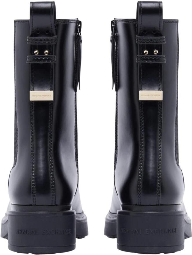 Armani Exchange Chelsea boots met elastische inzetstukken - Foto 3