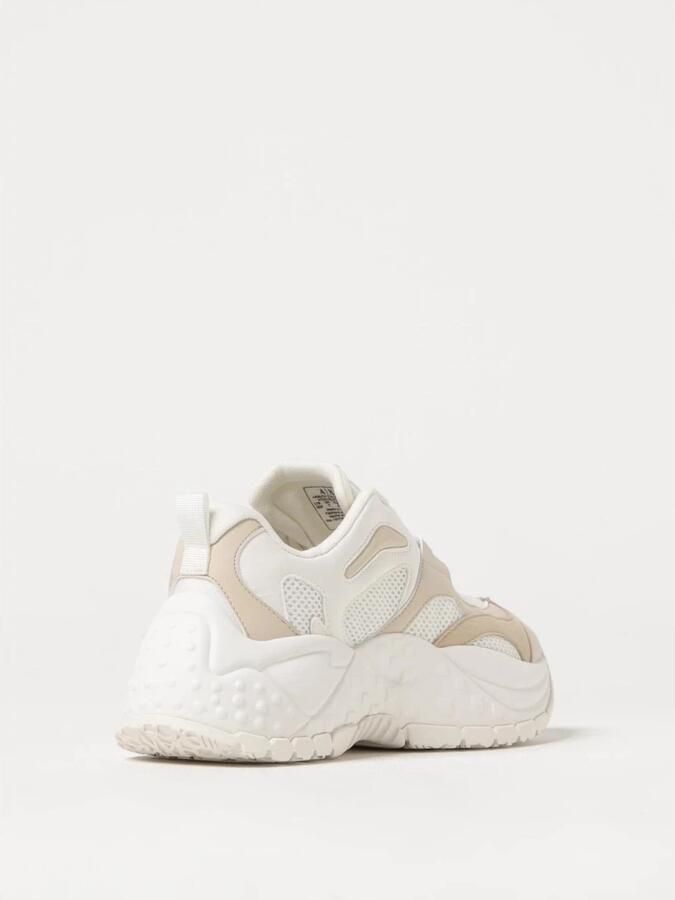 Armani Exchange Beige Rubberen Zool Damessneakers Beige Dames - Foto 3