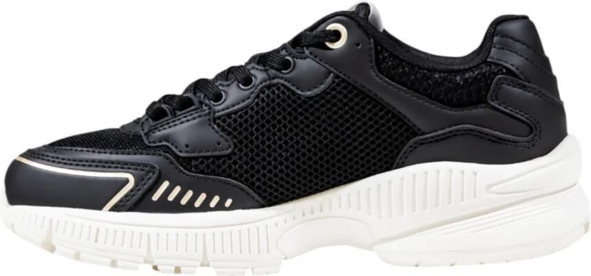 Armani Exchange Lace-Up Polyester Sneakers with Laces Black - Foto 6